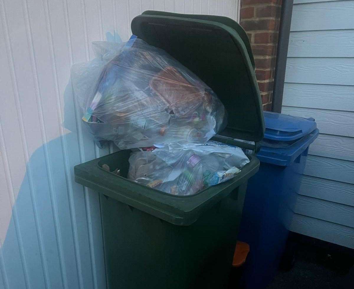 Frustrations mounted in Great Easthall as bins were missed during rounds. Picture: Hollie Wells