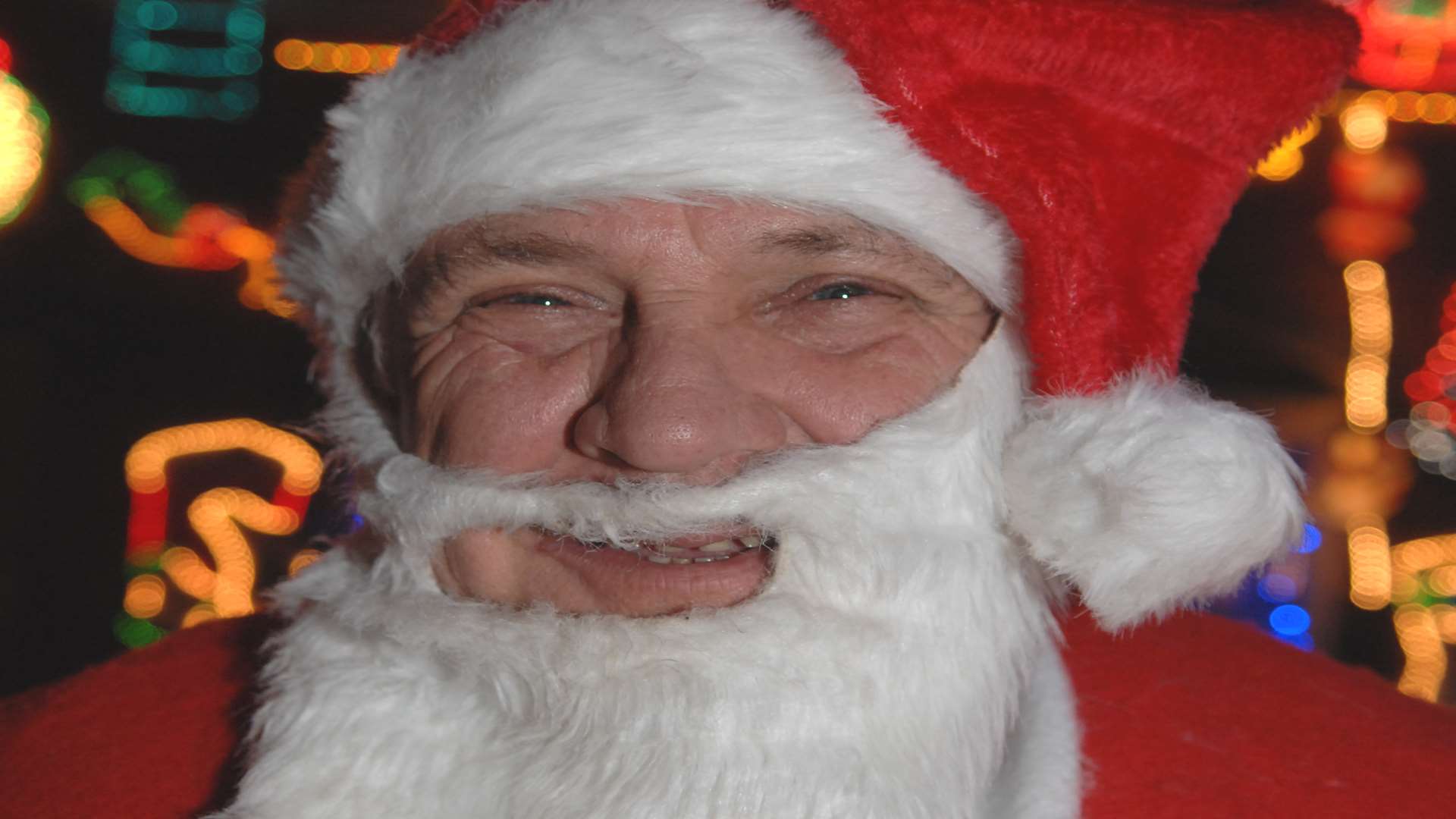 Obie Makepeace would dress as Father Christmas and collect money for the air ambulance. Picture: David Antony Hunt