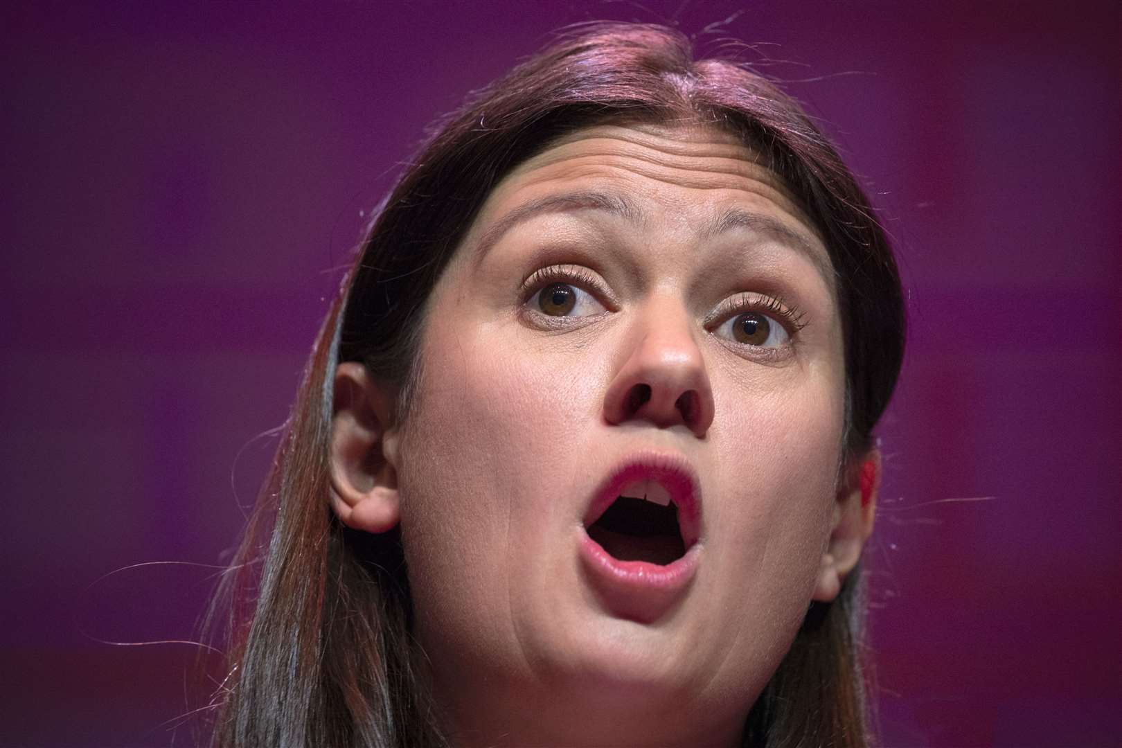 Rumours that Lisa Nandy would lose her shadow foreign secretary position proved false (Jane Barlow/PA)