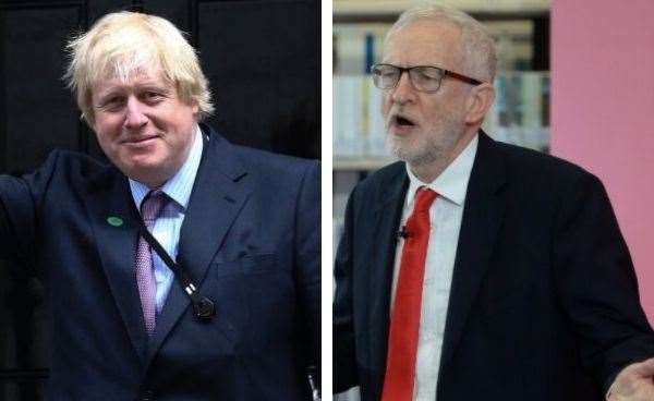 Boris Johnson and Jeremy Corbyn