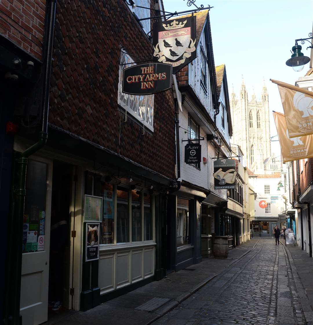The City Arms in Canterbury has been operating as a pub since the 17th century