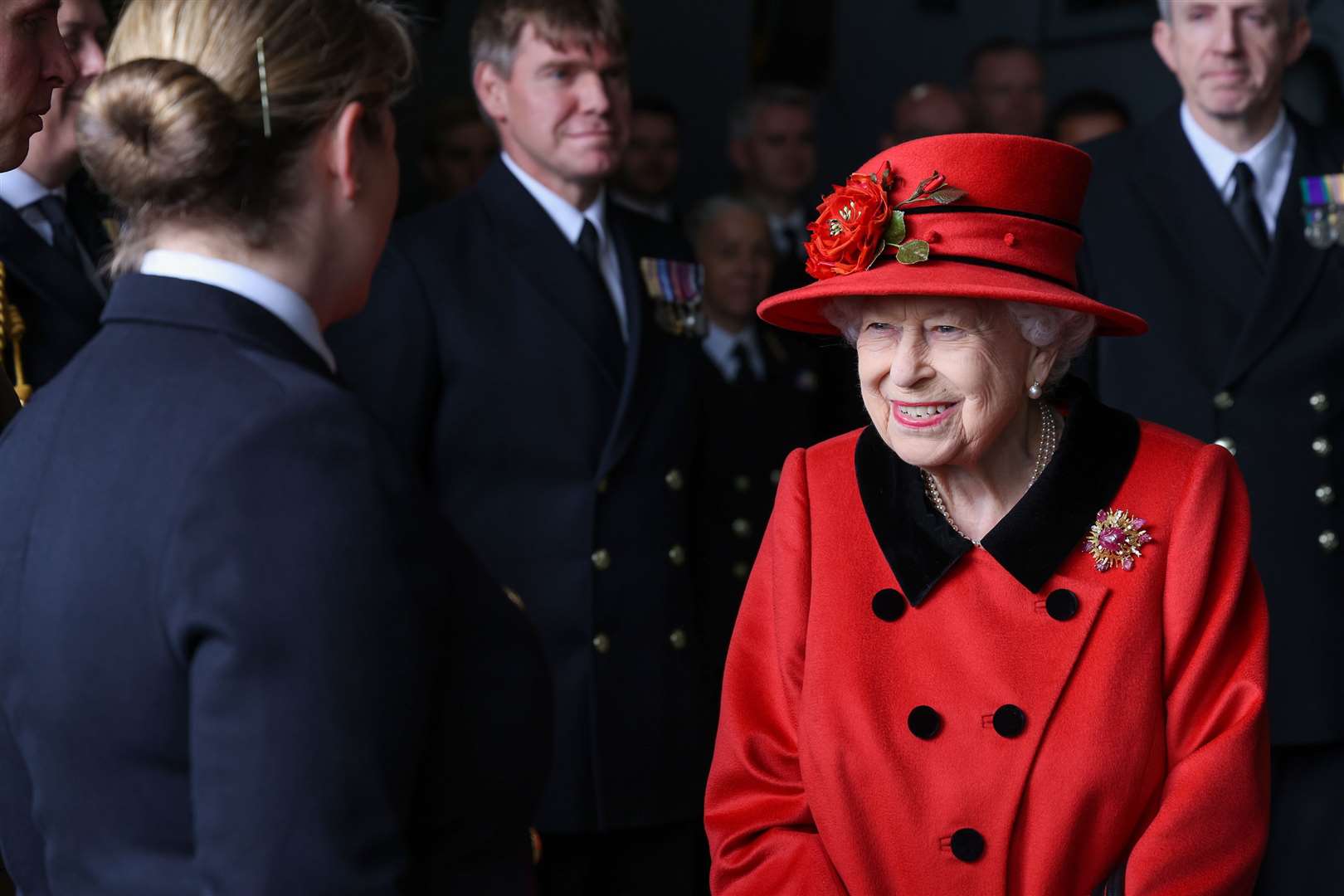 The Queen’s reign has seen 14 presidents enter the White House (POPhot Jay Allen/Ministry of Defence/Crown Copyright)