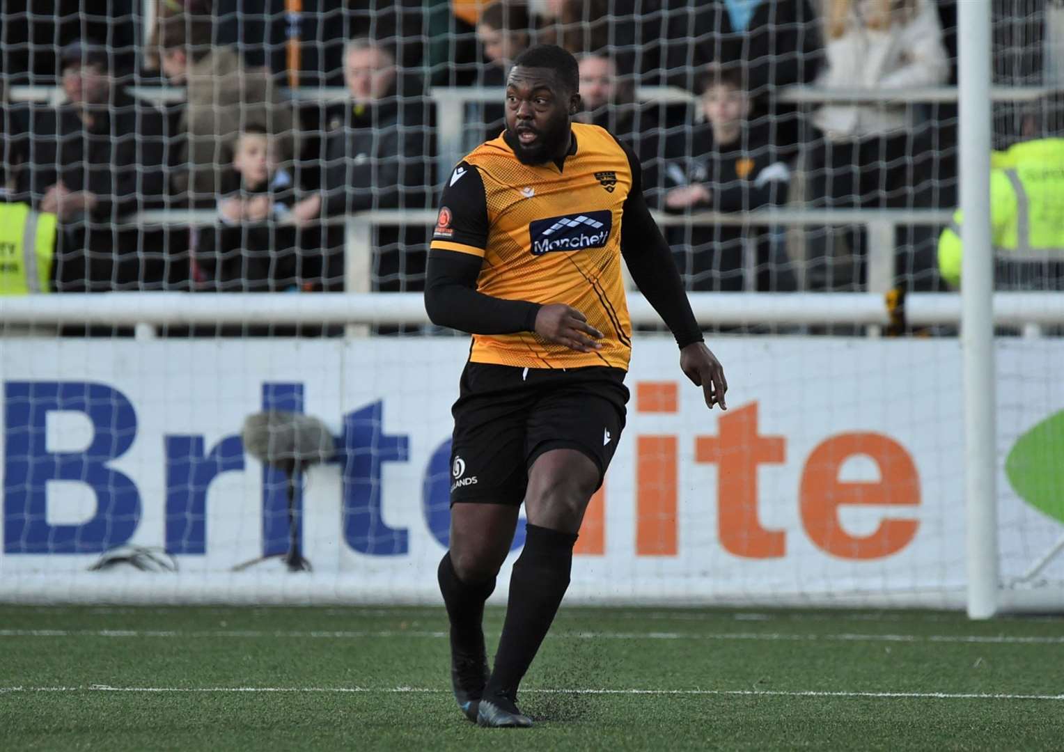 Maidstone United defender Jerome Binnom-Williams. Picture: Steve Terrell