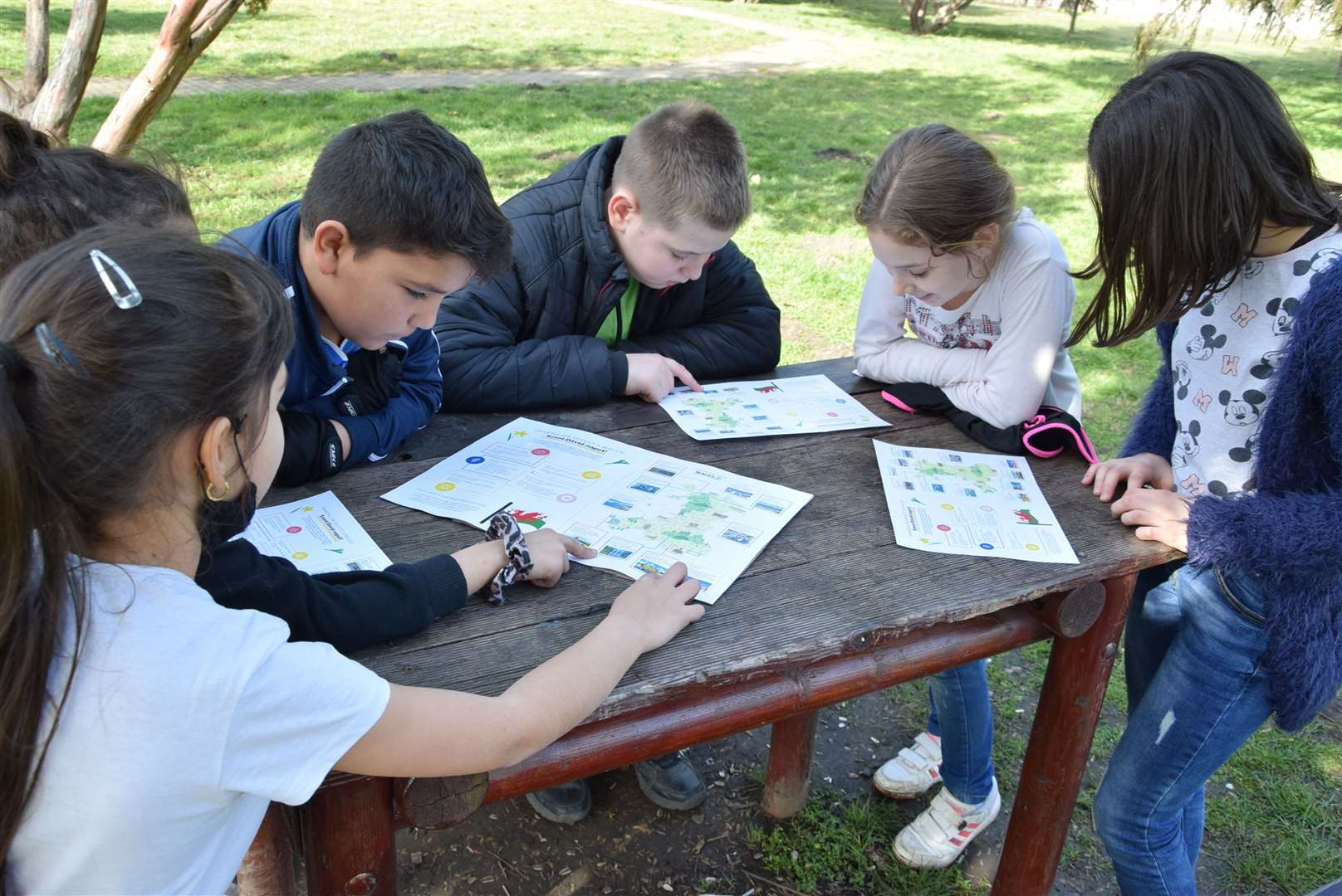 Villagers spent the weekend before St David’s Day learning about Welsh culture