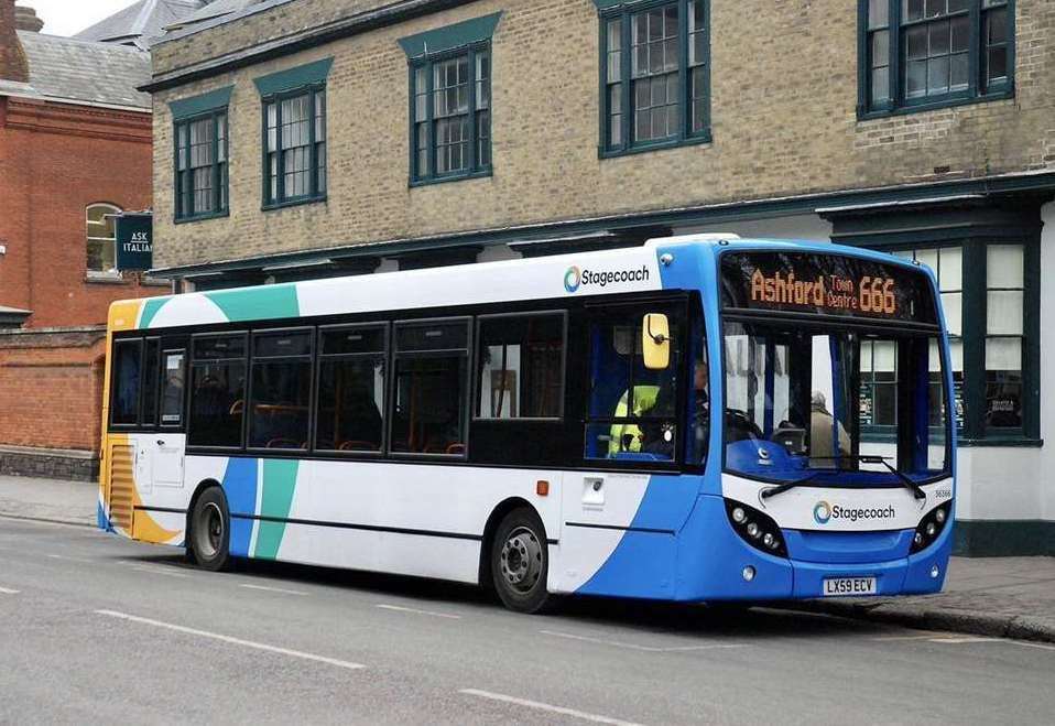 Terry Downs wants Stagecoach to change its number five bus service. Picture: Martin Smith/Stagecoach