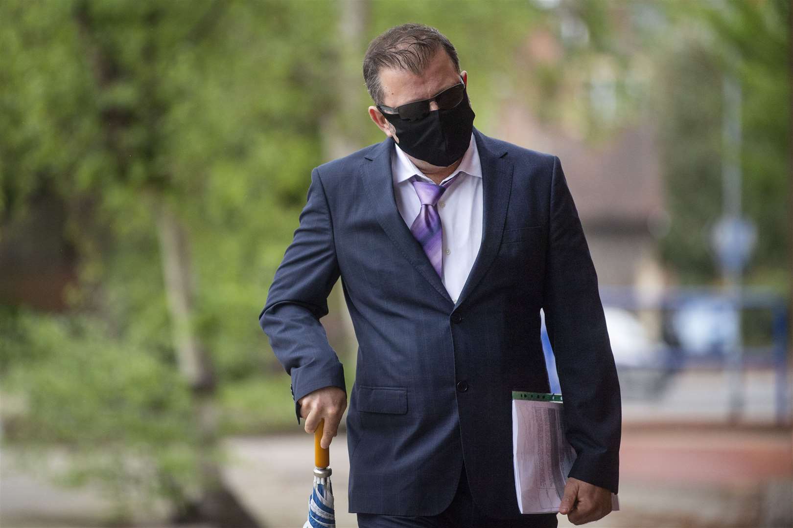 Unal Gokbulut arrives at Ipswich Magistrates’ Court (Victoria Jones/PA)