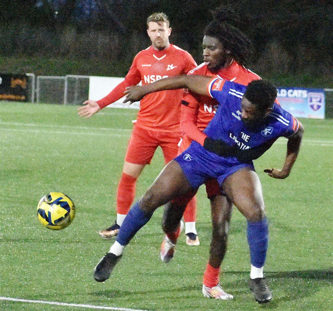 Action as Gate lose to Carshalton. Picture: Picture: Randolph File