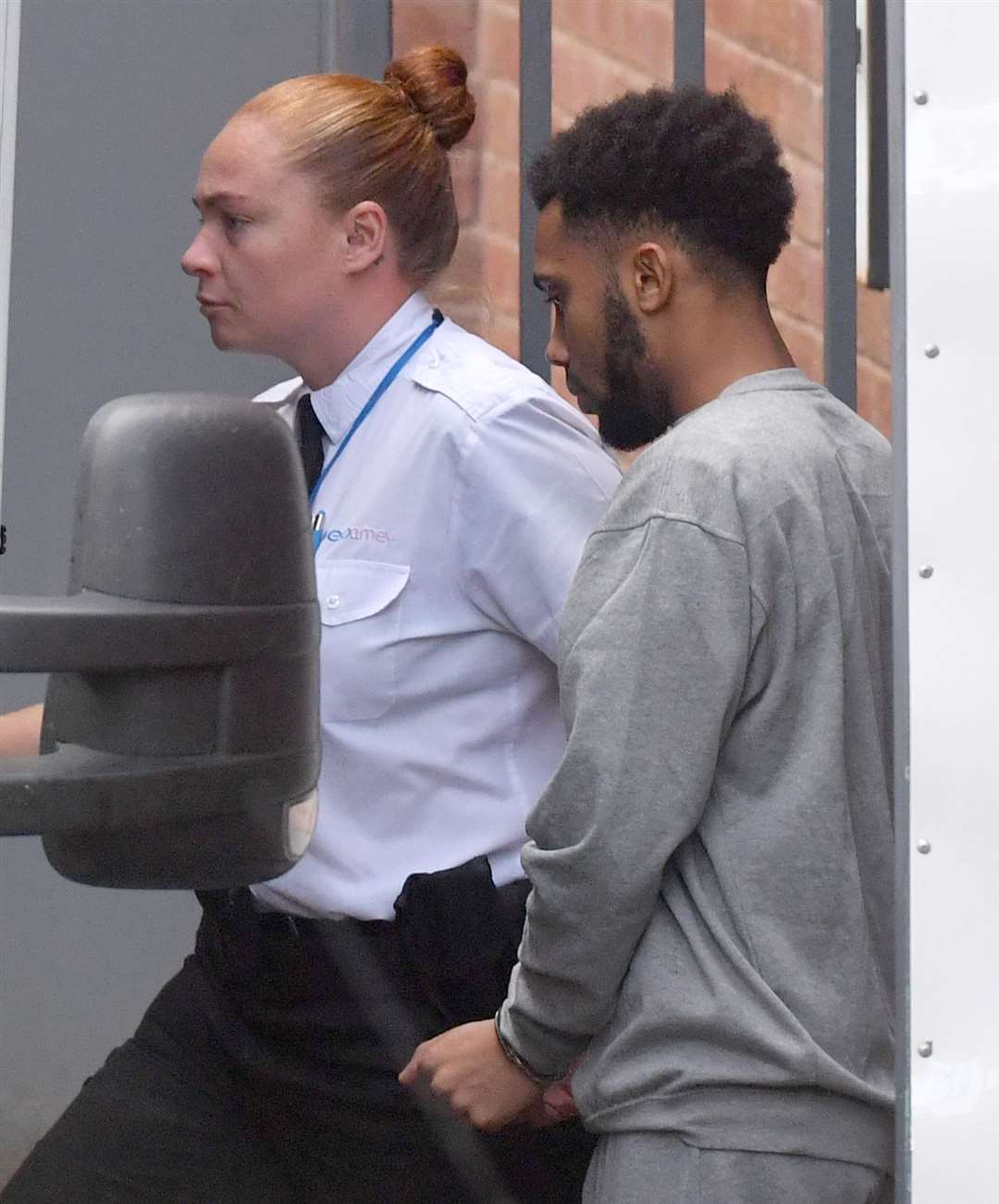 Wesley Streete leaving a previous court hearing (Jacob King/PA)