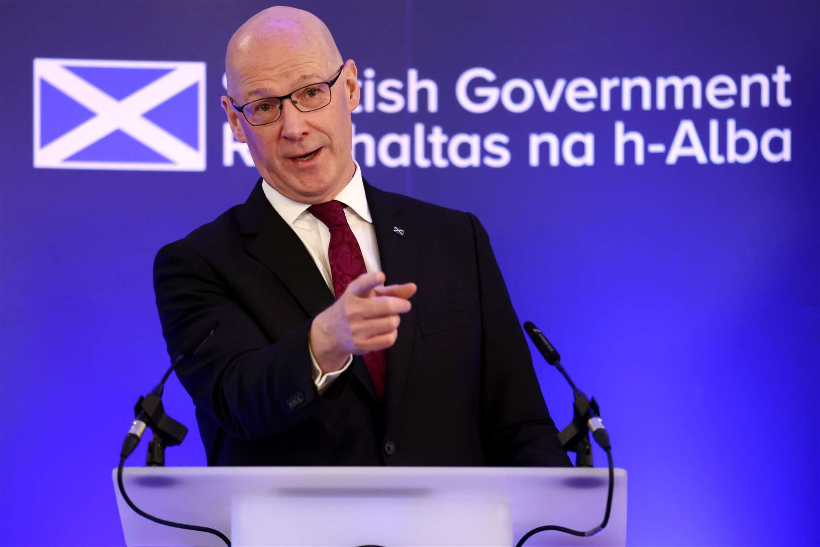 John Swinney said his Government can take steps to ‘ameliorate the difficulties’ faced by pensioners following the winter fuel payment cut (PA)