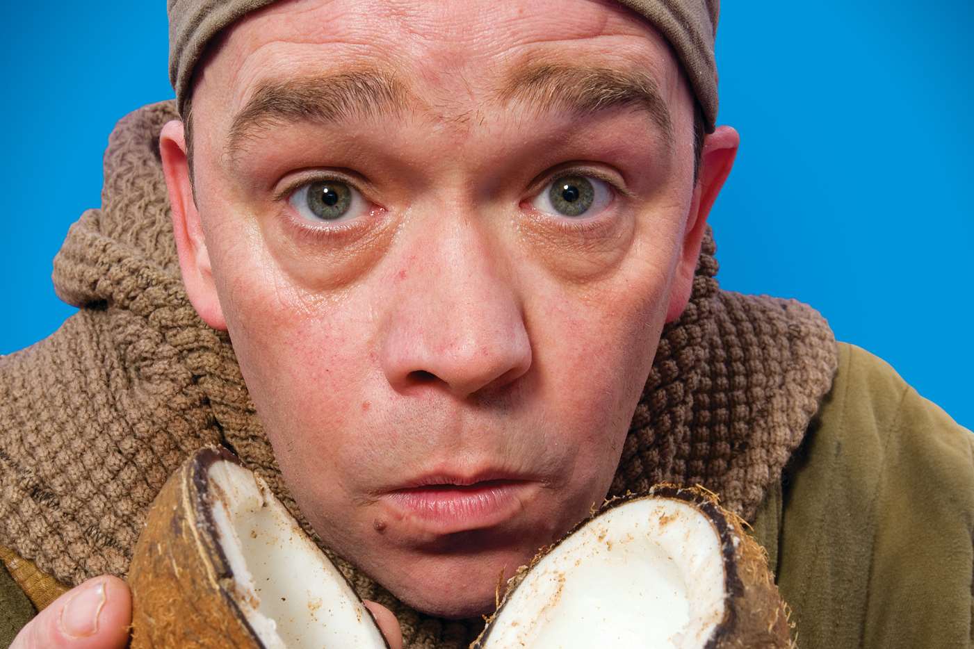 Todd Carty as Patsy, in Spamalot