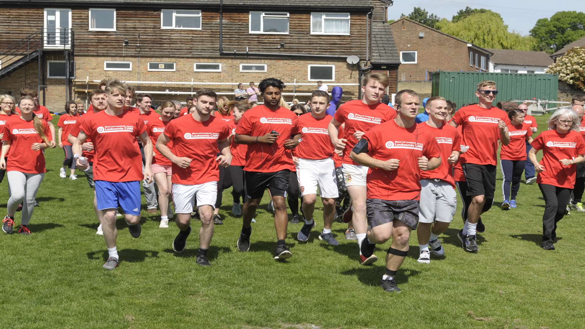 Supporters took part in the run on Ben's Day