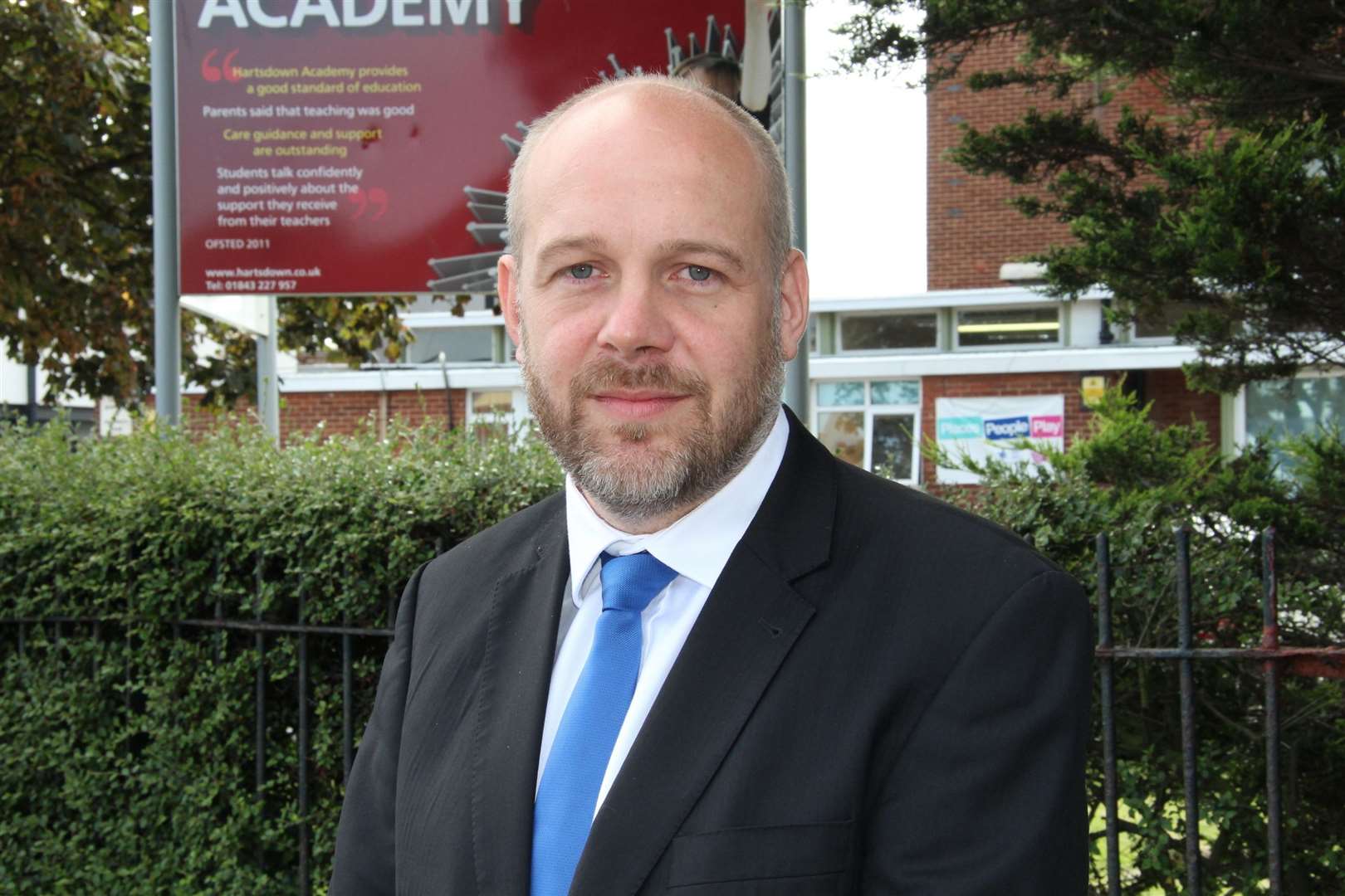 Matthew Tate, headteacher of Hartsdown Academy