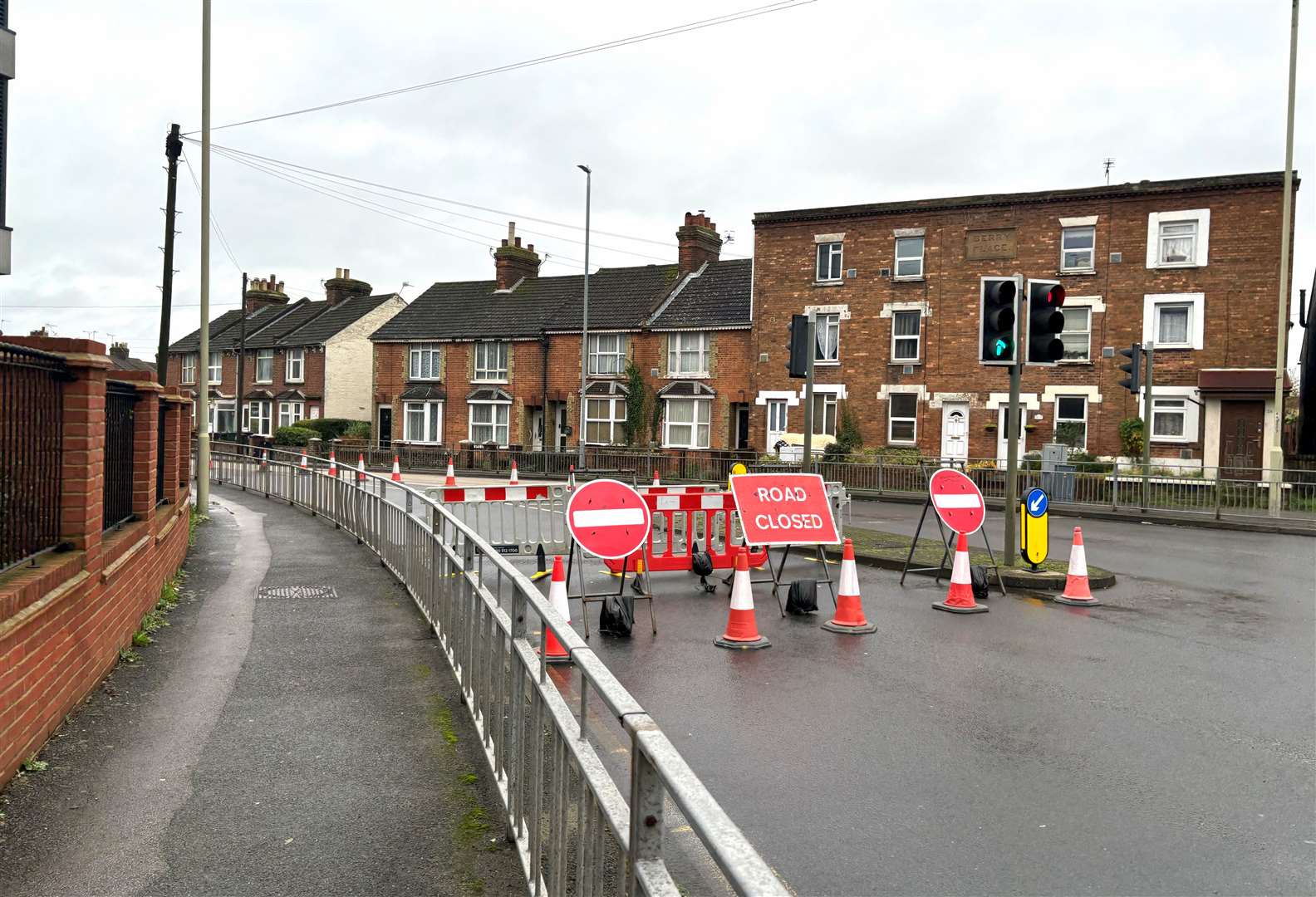 SGN has brought in the closure in Beaver Road