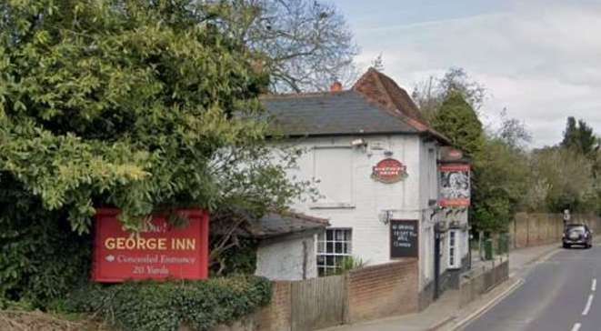 The George Inn pub in Meopham