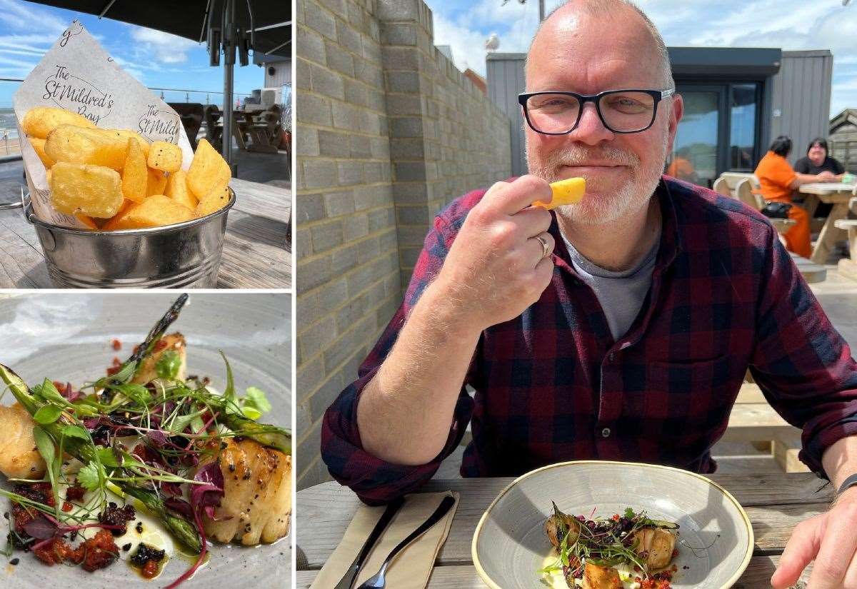 Scallops were great – but chips in this tiny tub could be priciest in Kent