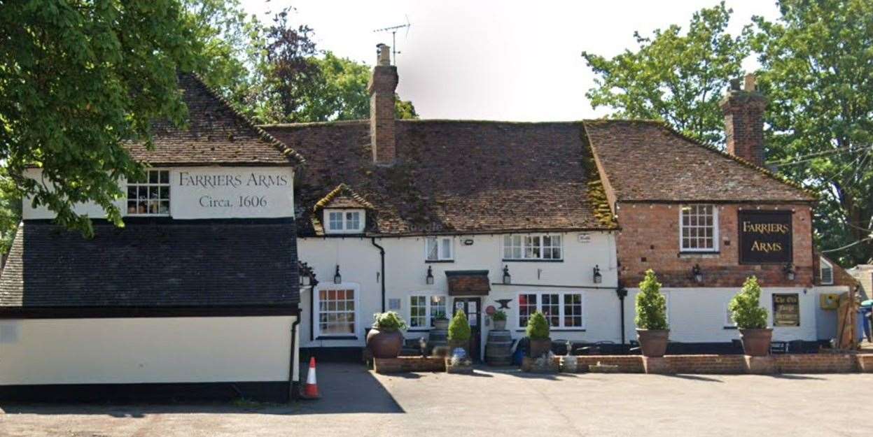 The Farriers Arms in Mersham, Ashford will not be hosting its annual fireworks display this year