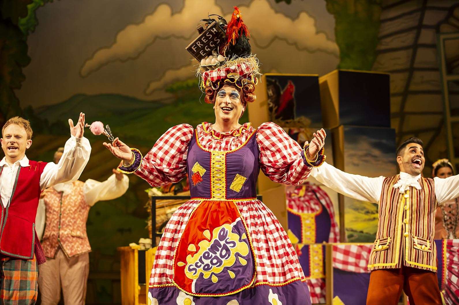 Dame Ben Roddy as Mother Goose last year Picture: The Marlowe Theatre