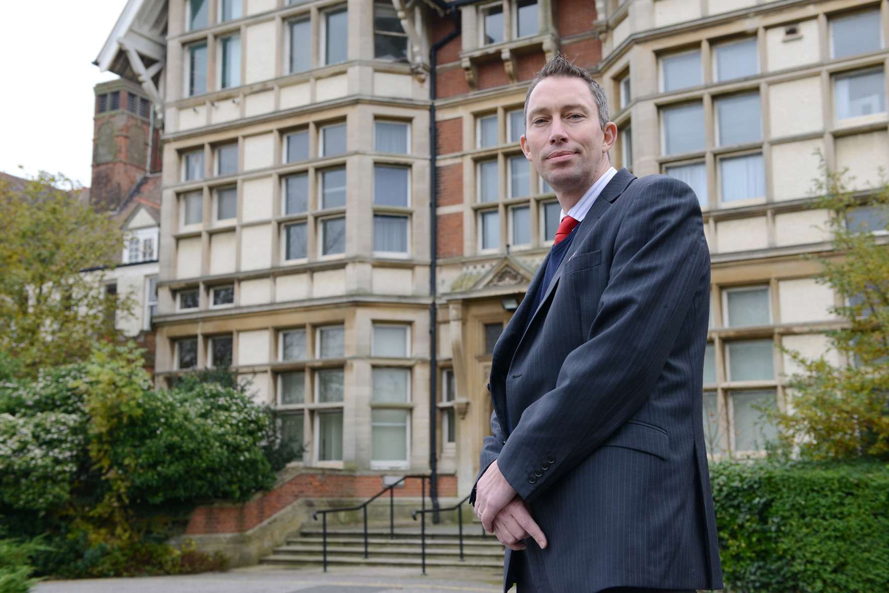 Graham Razey, principal of East Kent College, after the award of nearly £10 million