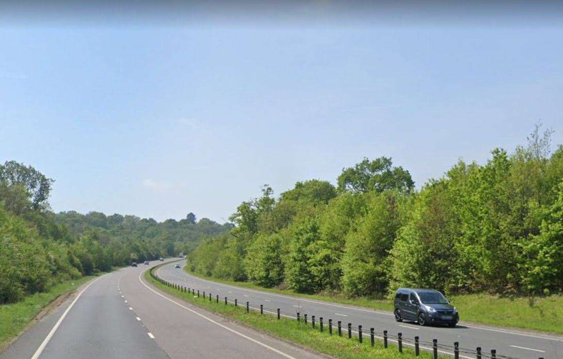 Five car crash shuts A21 Lamberhurst in both directions between