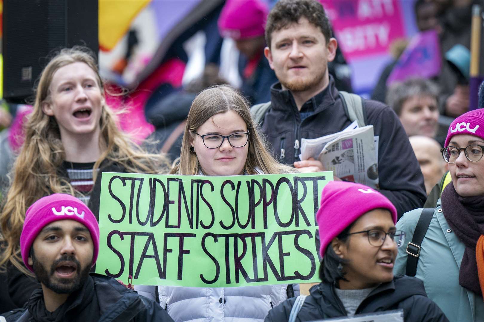 Students Stand With University Staff ‘forced’ Into Strike Action