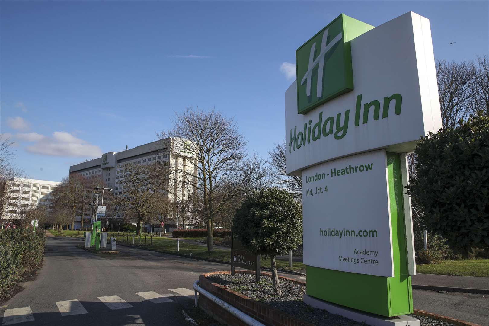 Nelio Salles De Siqueira was full of praise for the staff at the Holiday Inn (Steve Parsons/PA)