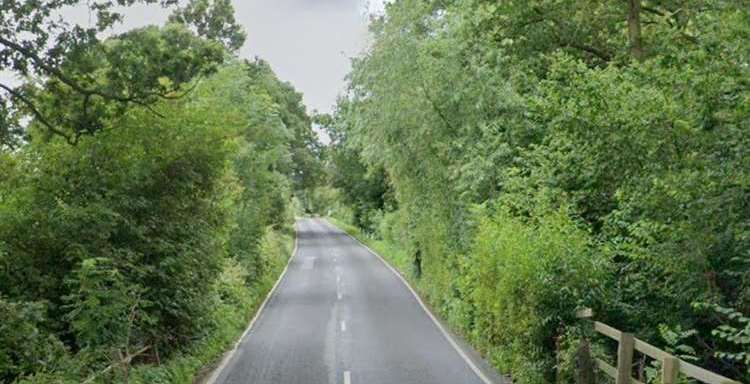 The crash happened in Maidstone Road, Marden. Picture: Google Maps