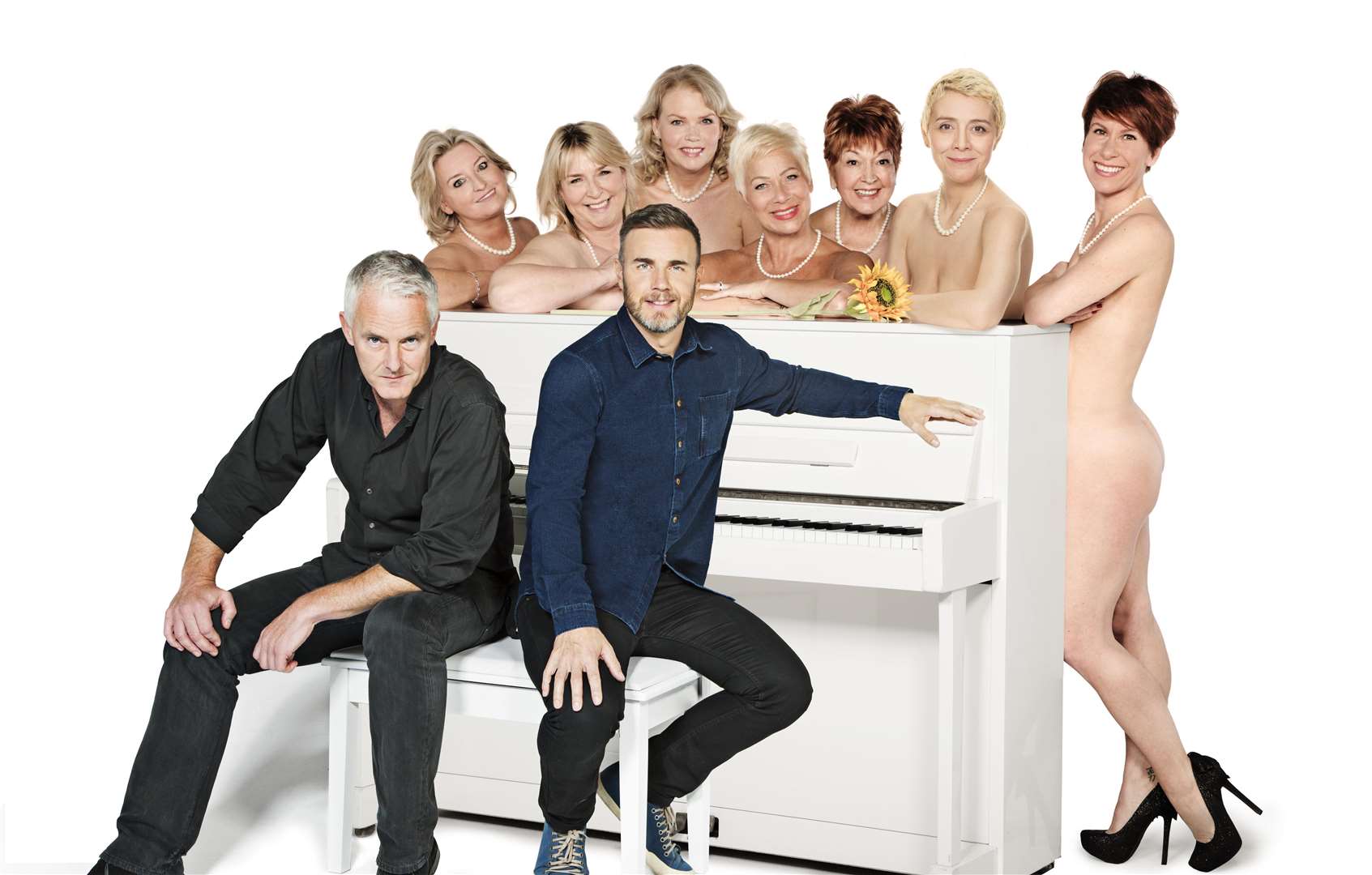 The Calendar Girls with Gary Barlow