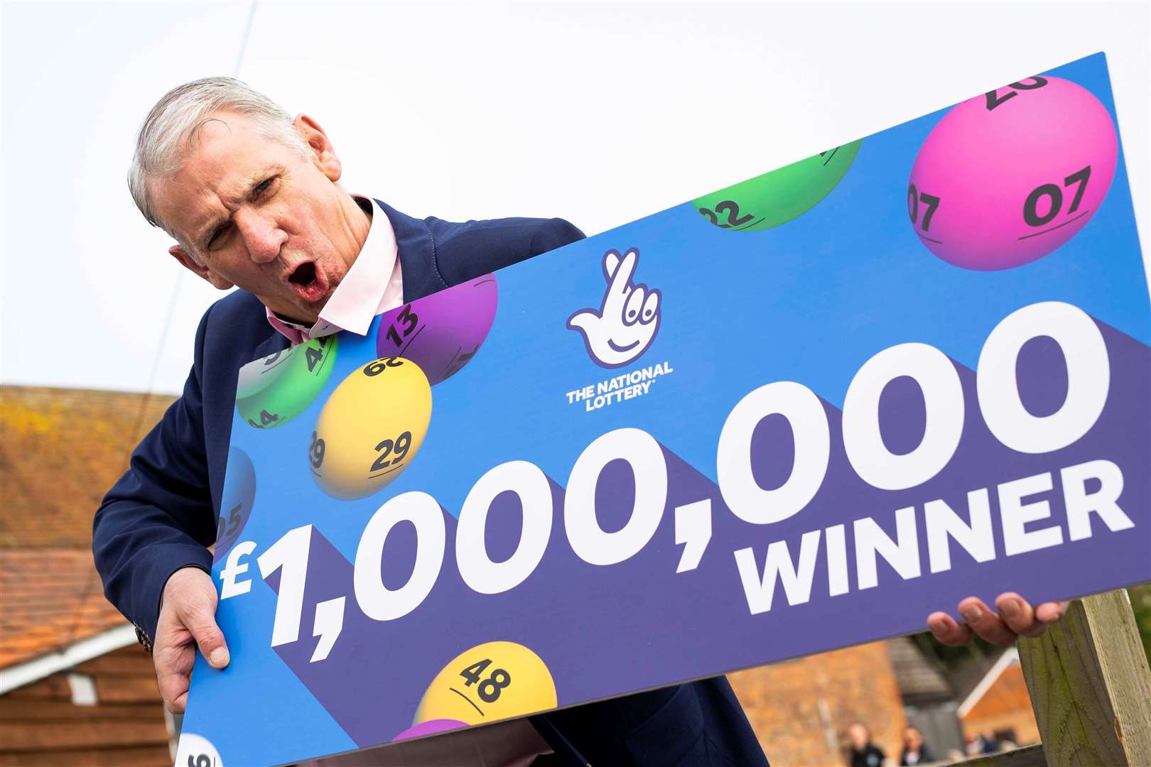 Camelot handed out £4.85 billion in prizes to lottery winners during the past year (Camelot/PA)