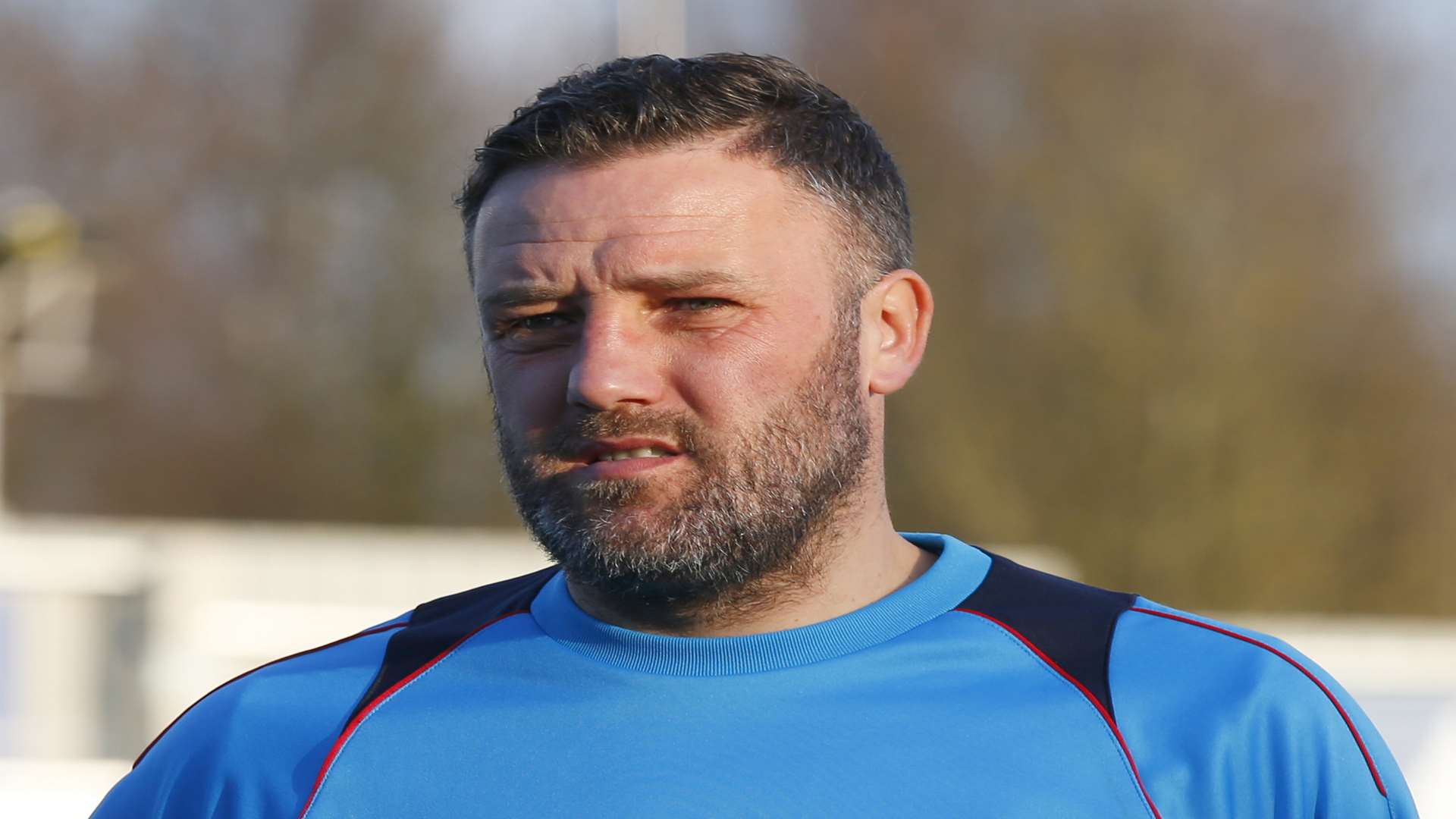 Maidstone manager Jay Saunders Picture: Andy Jones