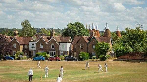 The incident happened at Bearsted Cricket Club, The Green, near Maidstone