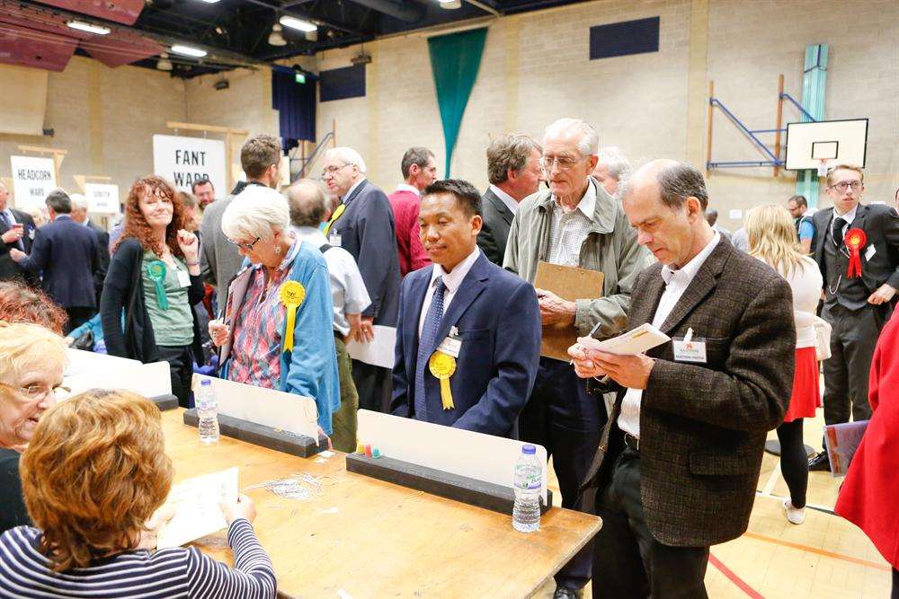 The count gets underway