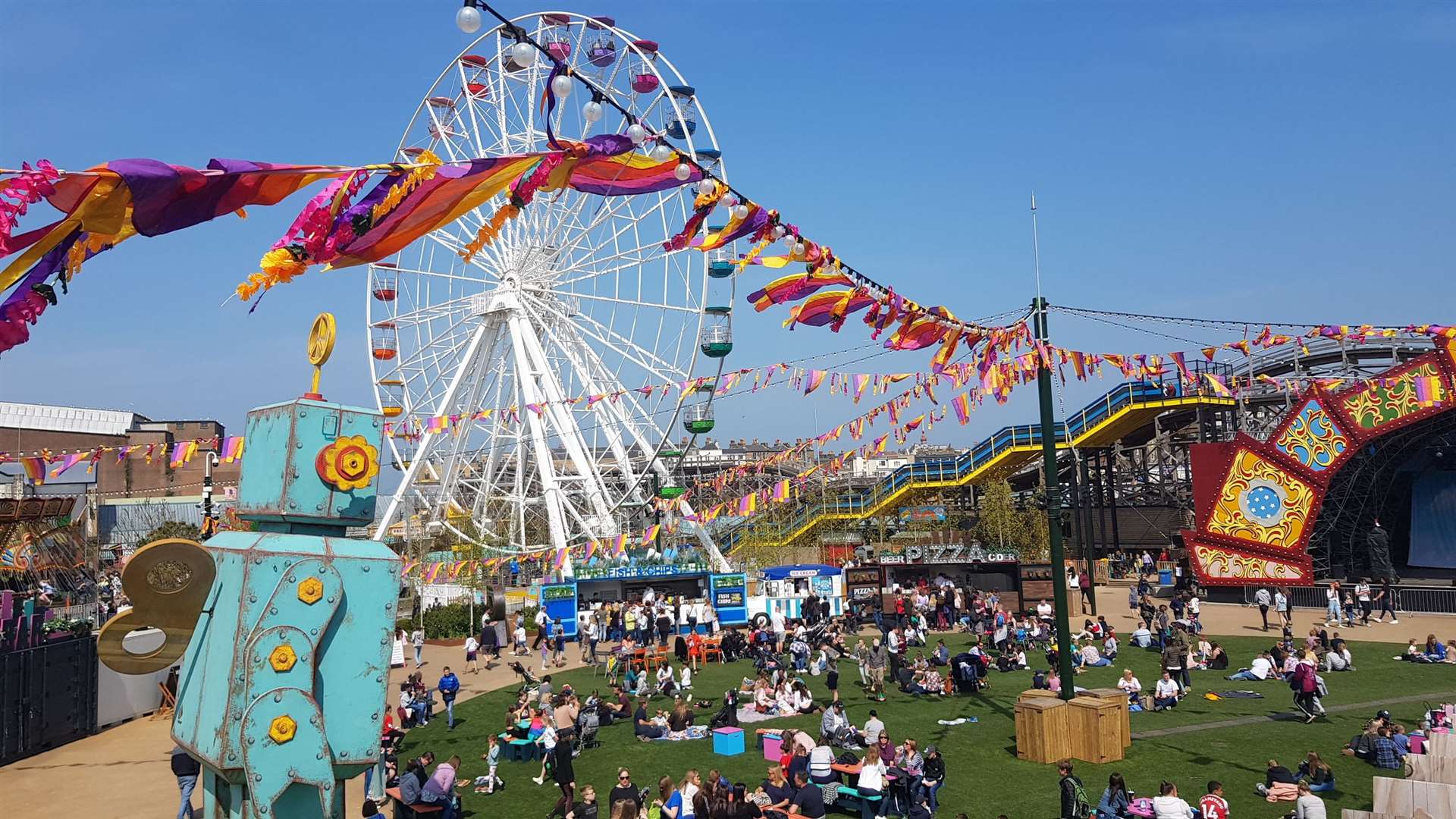 A-level students can get a half-price wristband at Dreamland today