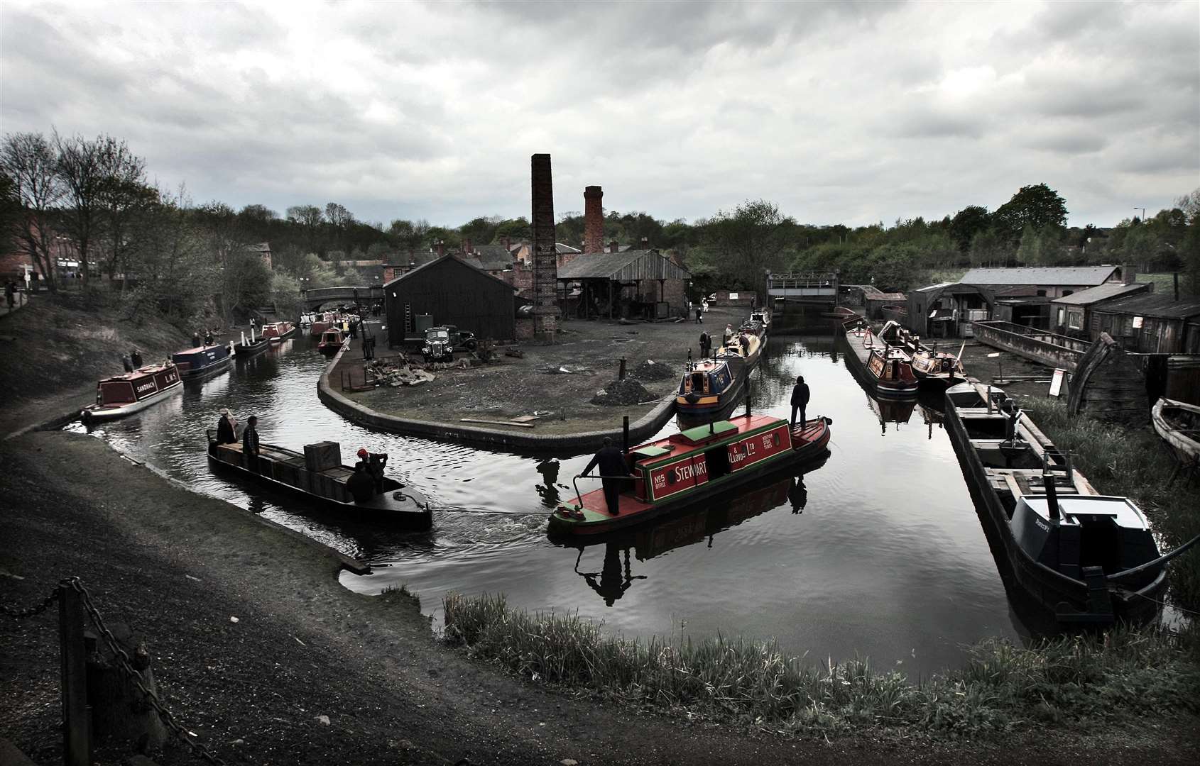 Final preparations are under way for the Black Country Living Museum to be used as a mass vaccination centre (David Jones/PA)