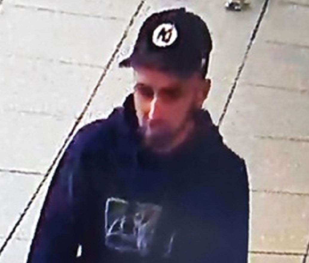 Police have released images of a man after a 17-year-old girl was sexually assaulted at Ashford Designer Outlet. Picture: Kent Police