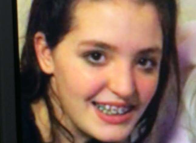 Chloe Chambers ,13, who has gone missing from her home in Alma Road, Sheerness