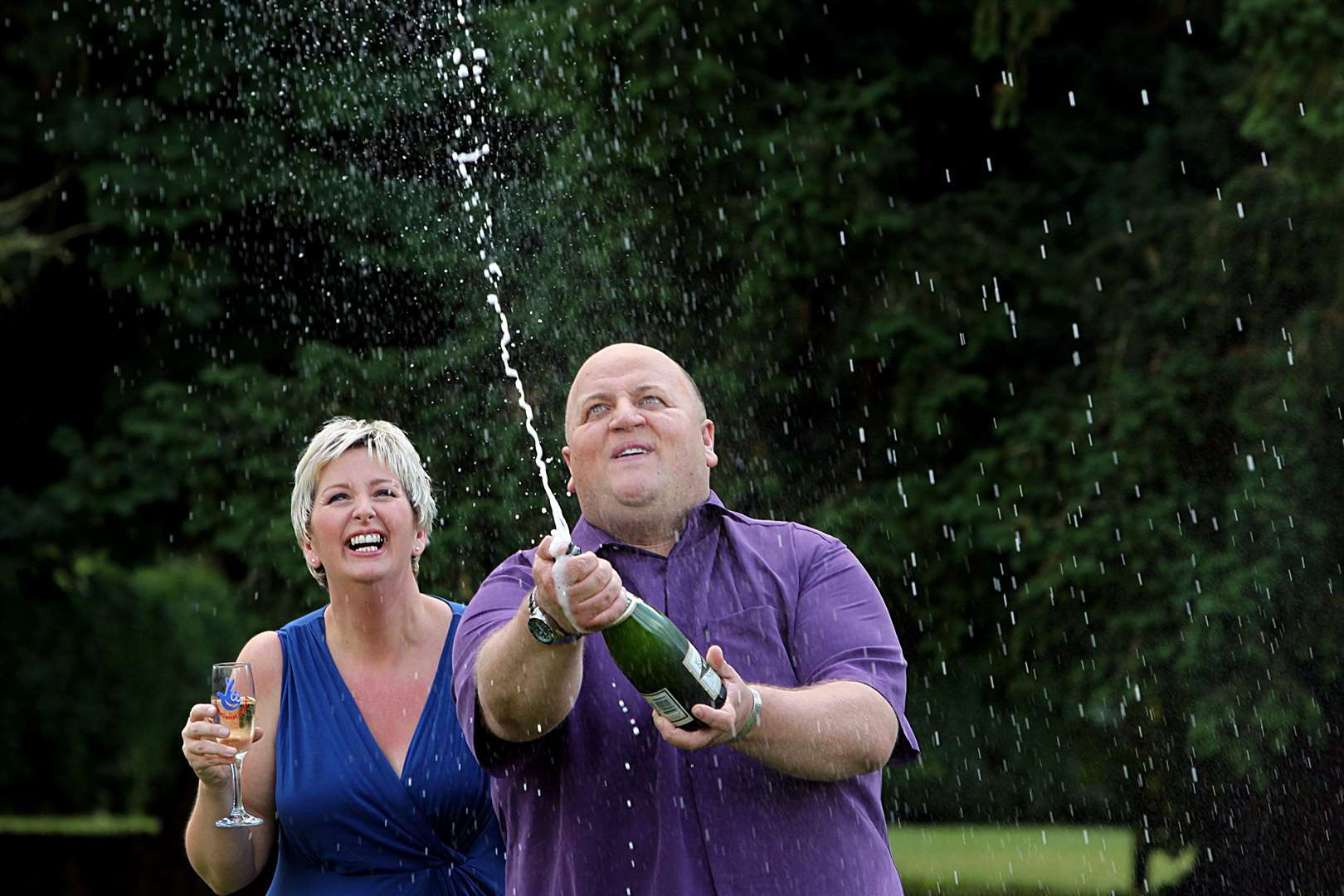 Gillian and Adrian Bayford (Sean Dempsey/PA)