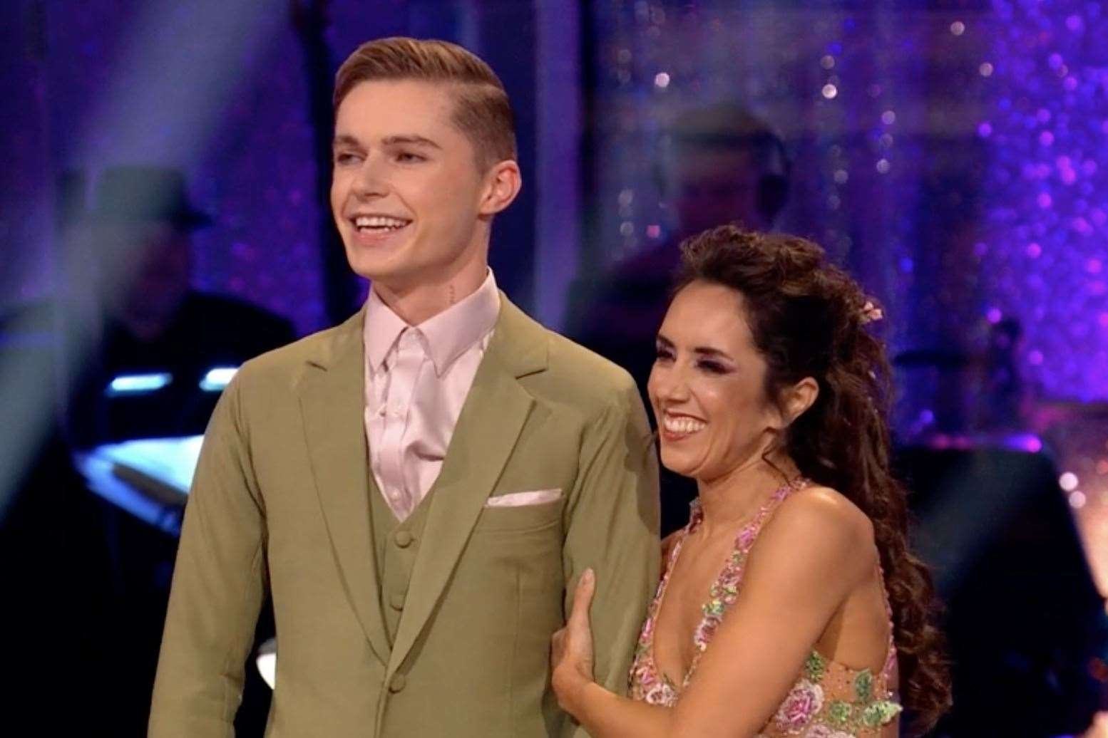 HRVY from Dartford proved a popular fixture on BBC's Strictly Come Dancing. Picture: BBC