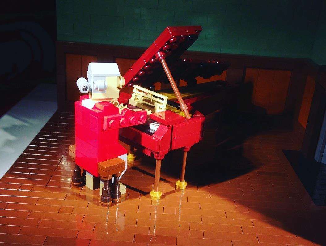 Mozart at LEGO Brick History