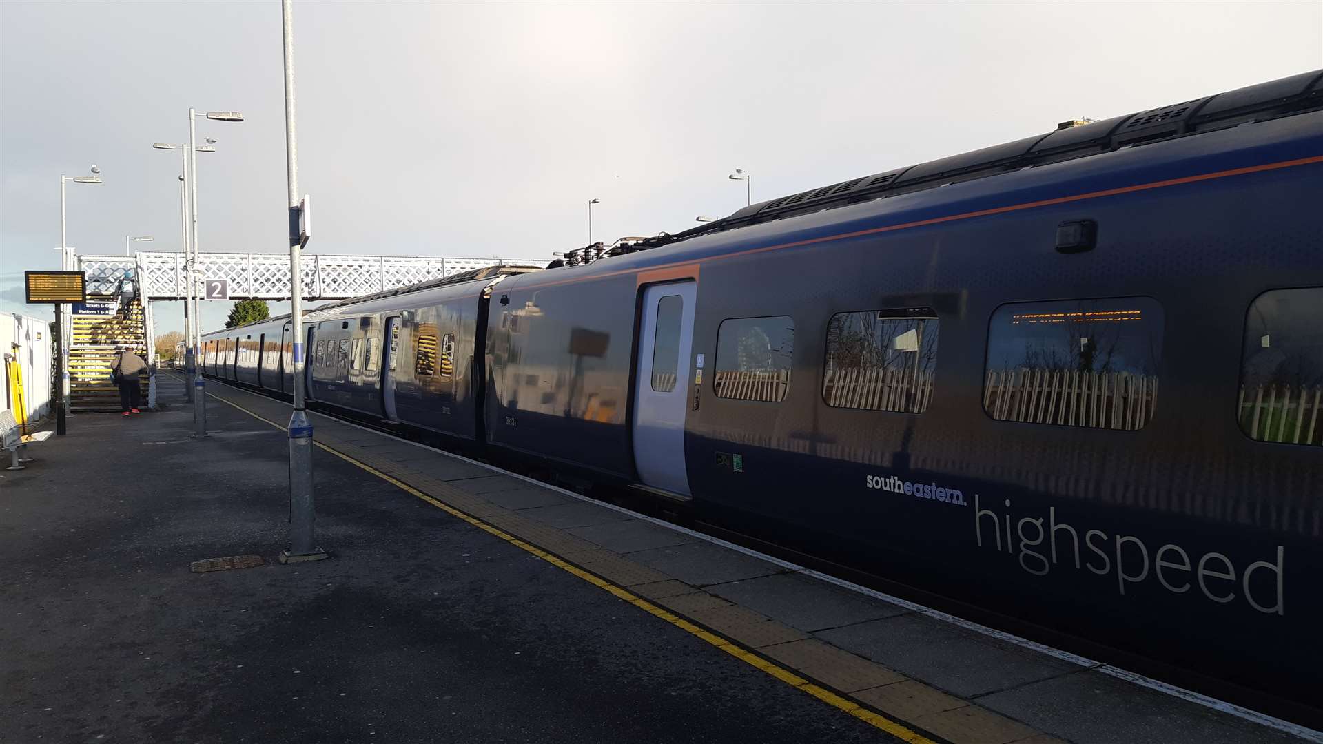 Deal Station's Ramsgate platform