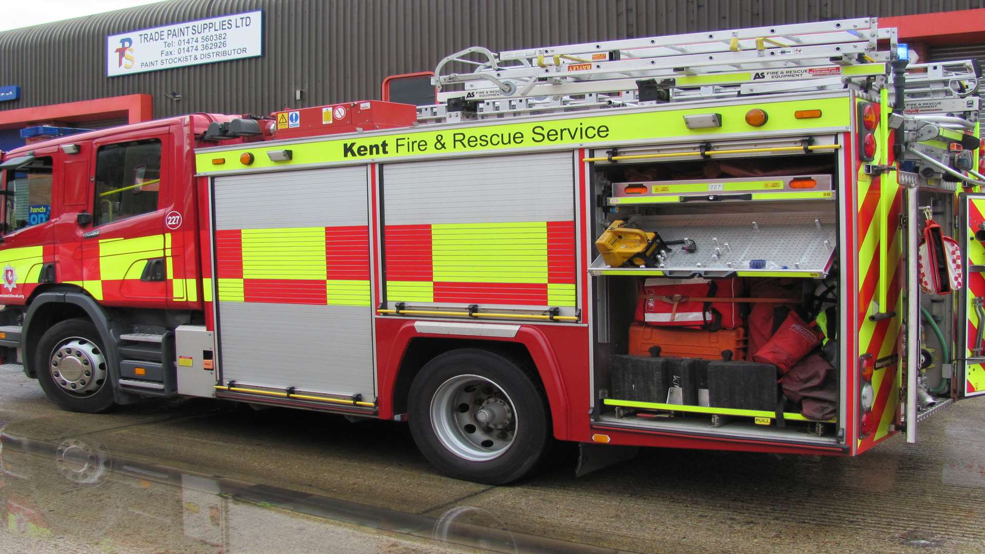 Washing catches fire at laundrette in The Old High Street Folkestone