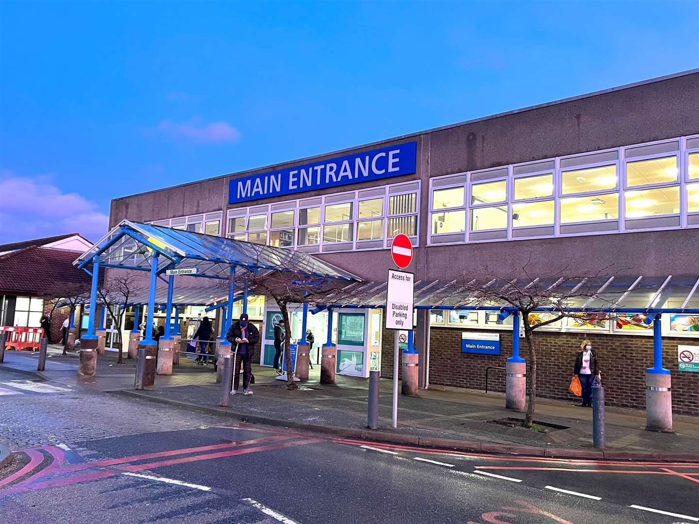 The William Harvey Hospital in Ashford is part of the under-pressure trust. Picture: Barry Goodwin