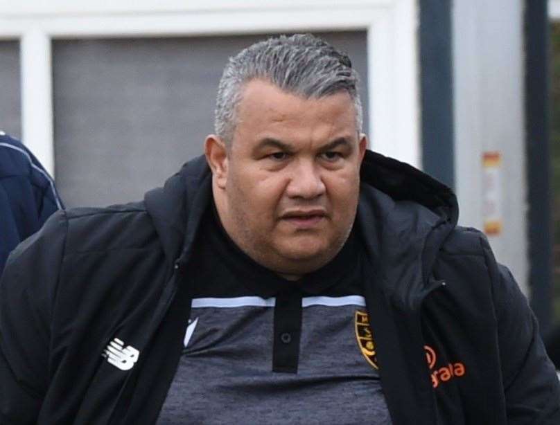 Maidstone United manager Hakan Hayrettin Picture: Steve Terrell