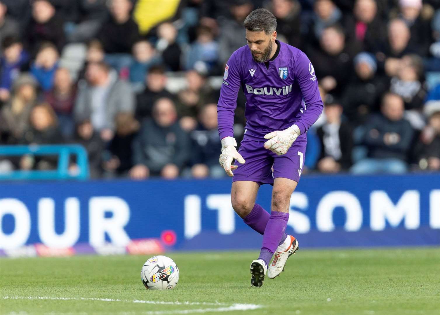 Glenn Morris kept another clean sheet for the Gills on Saturday Picture: @Julian_KPI