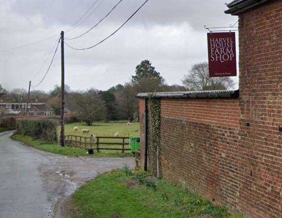 The butchers based at Harvel House Farm Shop in Meopham is closing today (January 4). Photo: Google