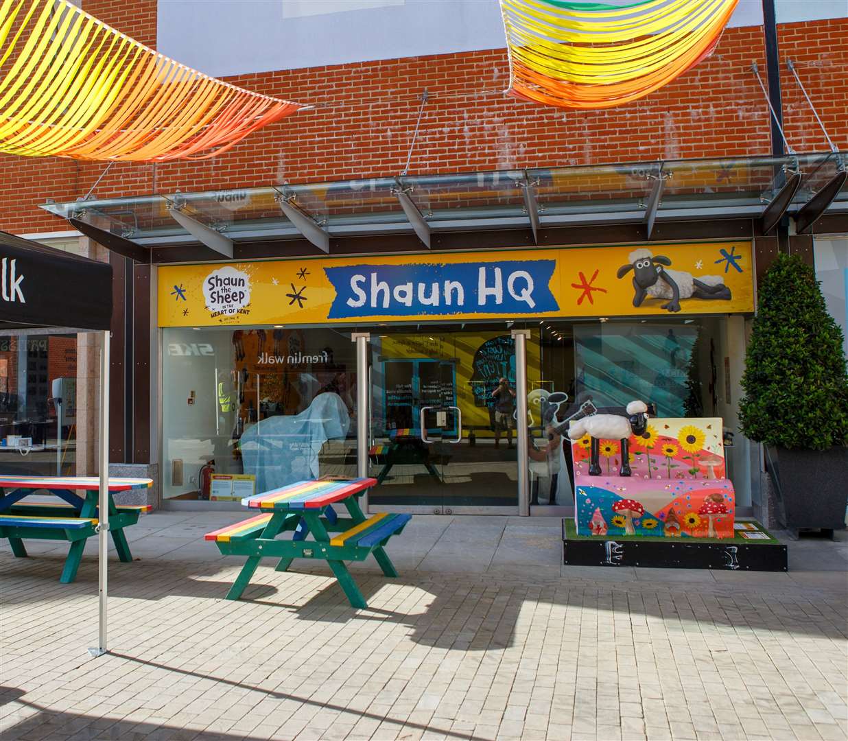 The Shaun the Sheep HQ in Fremlin Walk. Picture: Steve James Photography