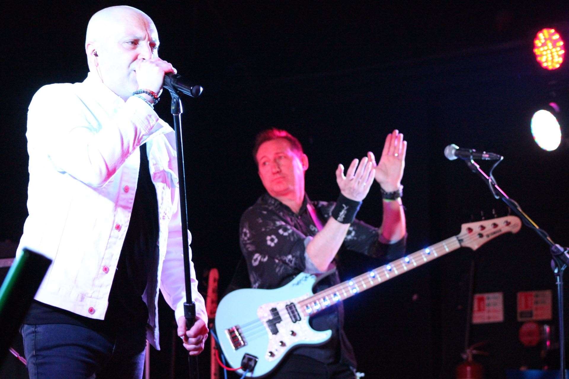 Ed Austin, left, and Saul Watson of Marylebone Jelly at the Ka Hula Festival Sittingbourne (8161165)