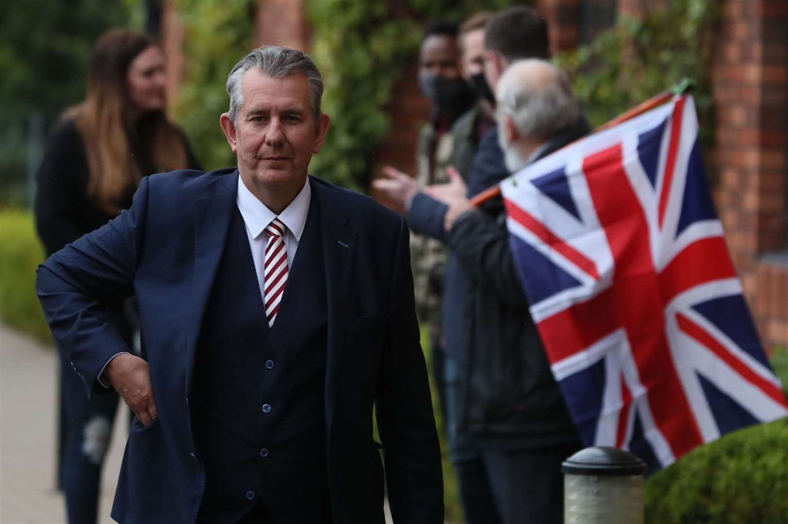 Edwin Poots said any threats should be reported to police (Brian Lawless/PA)