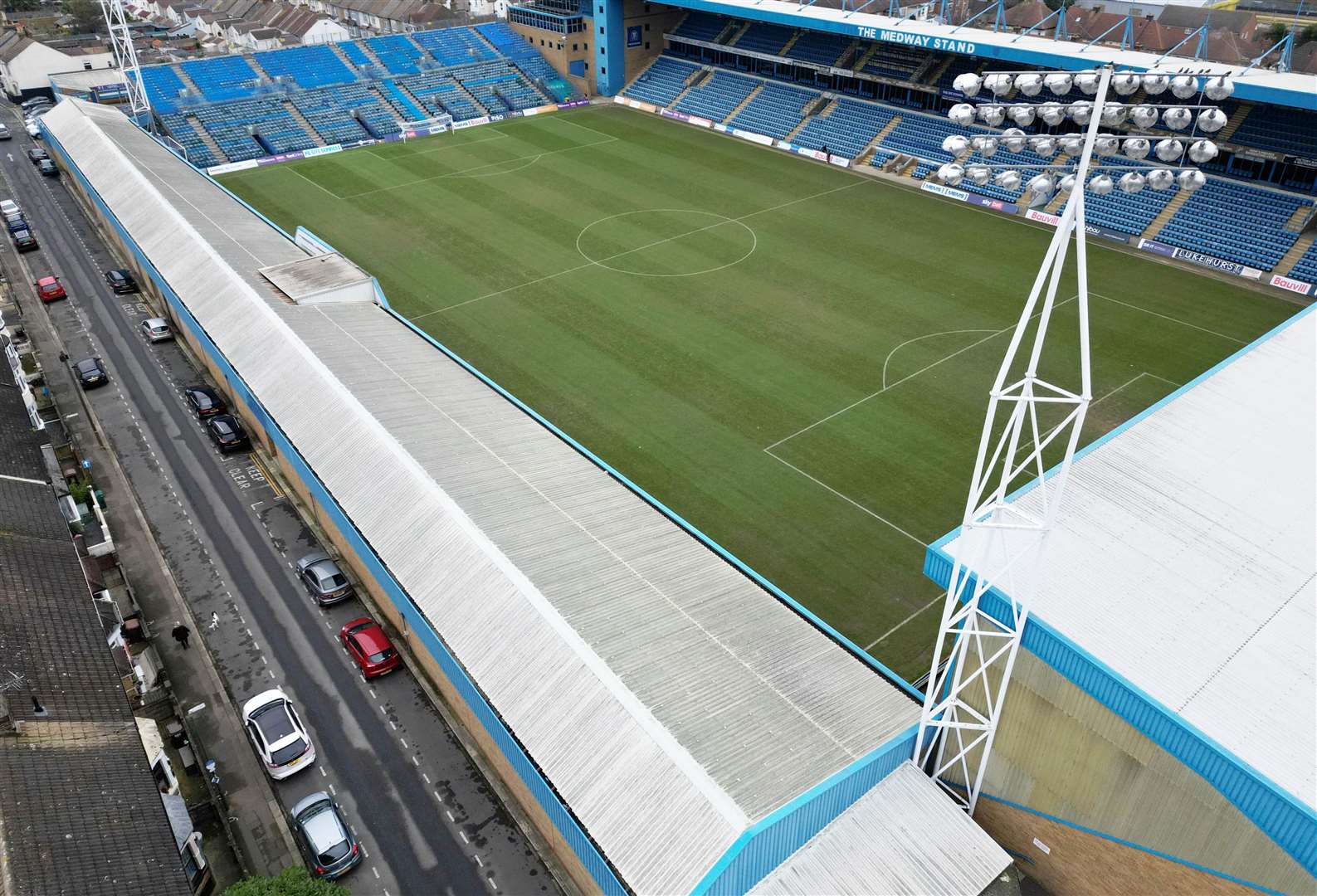 Priestfield Stadium in Redfern Avenue, Gillingham.Picture: Barry Goodwin