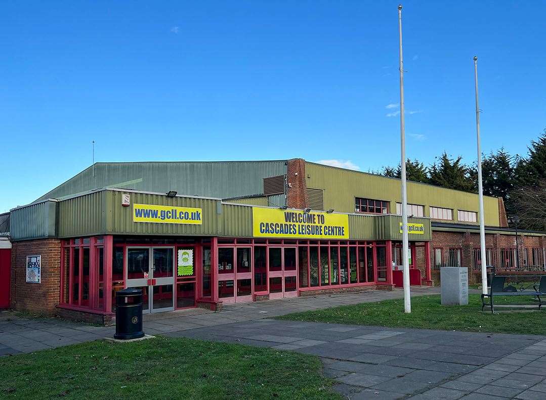 The existing Cascades Leisure Centre, in Thong Lane. Picture: Gravesham council