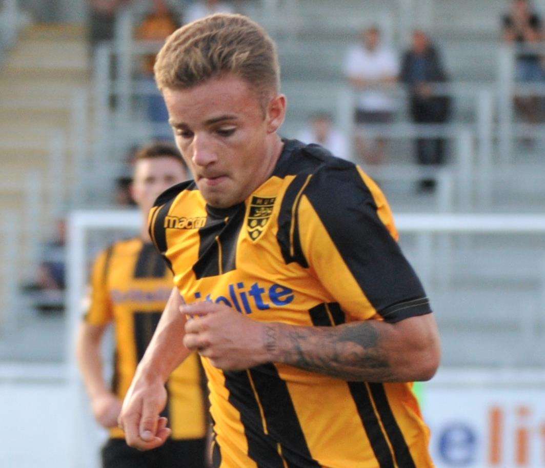 On-loan midfielder Jack Richards Picture: Steve Terrell